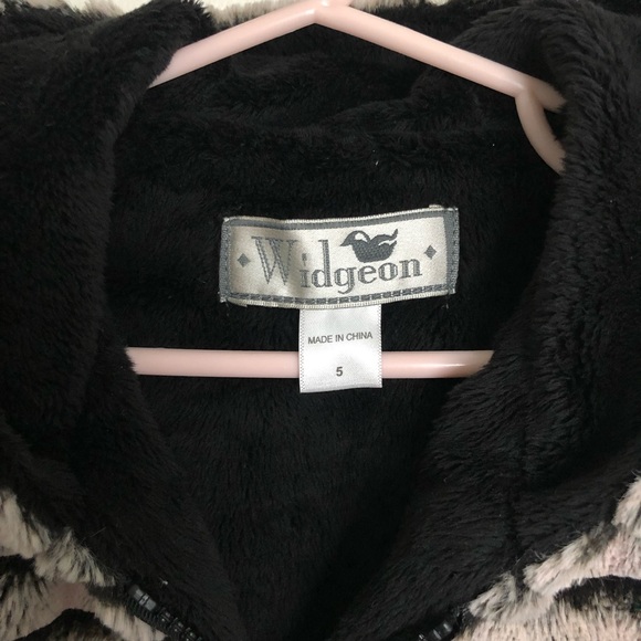 Grey and black Widgeon faux fur vest sz 5 - Picture 3 of 4